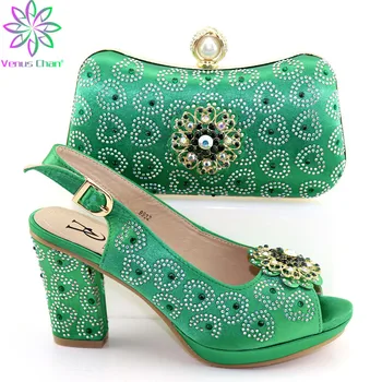 Italian Shoes With Matching Bags Set Italy African Women's Party Shoes and Bag Sets green Color Women shoes
Italian Shoes With Matching Bags Set Italy African Women's Party Shoes and Bag Sets green Color Women shoes