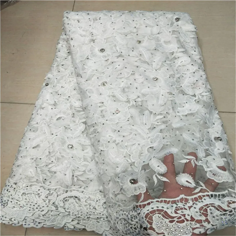2018 New Design Nigerian Lace Fabrics Net Rhinestone African Lace Fabric White Guipure French Tulle Lace Fabrics High Quality
2018 New Design Nigerian Lace Fabrics Net Rhinestone African Lace Fabric White Guipure French Tulle Lace Fabrics High Quality