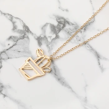 10pcs Lovely Cactus Cactaceae Plant Necklace Hollow Potted Cactus Charm Pendant Jewelry Gift for Friends
10pcs Lovely Cactus Cactaceae Plant Necklace Hollow Potted Cactus Charm Pendant Jewelry Gift for Friends