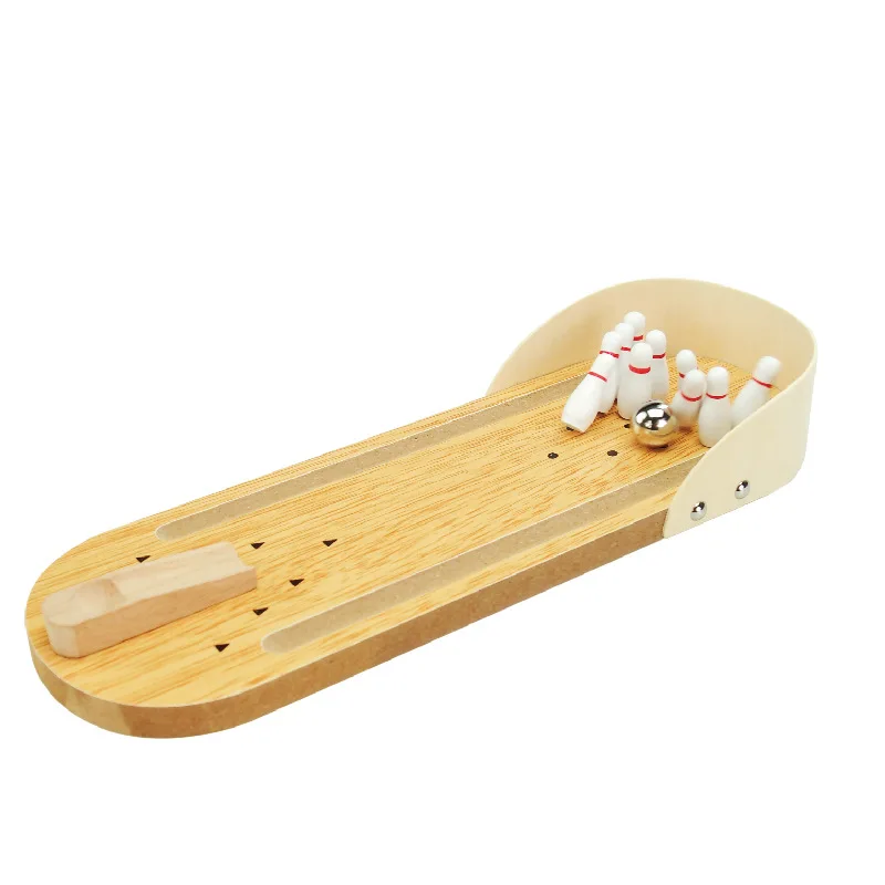 Desktop Games Mini Wooden Bowling Ball Interactive Desktop Toys Children Family Stress Relieve Develop Hobbies Toys
Desktop Games Mini Wooden Bowling Ball Interactive Desktop Toys Children Family Stress Relieve Develop Hobbies Toys