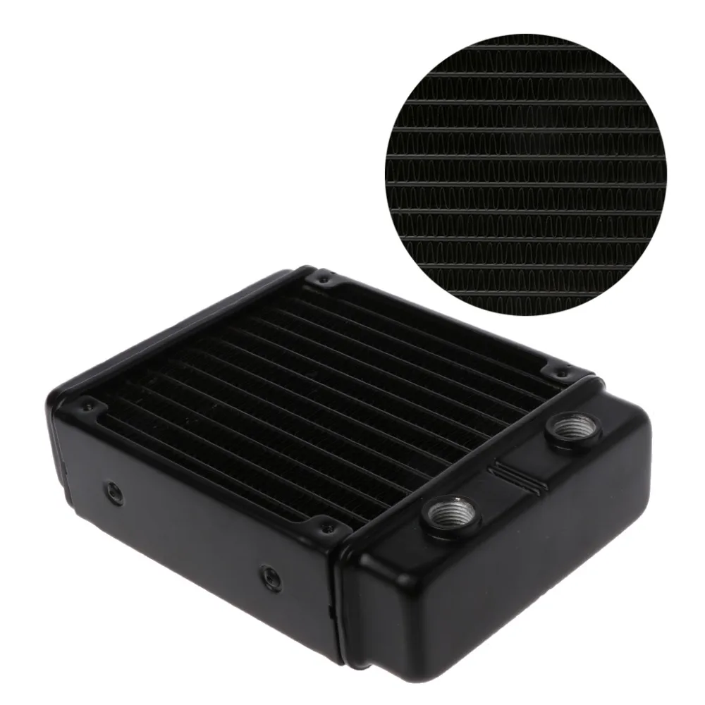 OPEN-SMART 120mm Double-layer Aluminum Computer Radiator Water Cooler 12/24 Tube CPU Heat Sink
OPEN-SMART 120mm Double-layer Aluminum Computer Radiator Water Cooler 12/24 Tube CPU Heat Sink