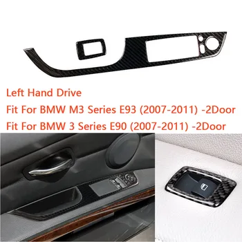 Carbon Fiber Car Window Lift Switch Button Panel Cover Trim Sticker for BMW M3 Series E93 3 Series E90 07-11 2 Door LHD
Carbon Fiber Car Window Lift Switch Button Panel Cover Trim Sticker for BMW M3 Series E93 3 Series E90 07-11 2 Door LHD