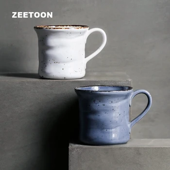 320ml Japanese Style Vintage Water Mug Ceramic Drinkware / Home Master Breakfast Milk Oatmeal Handle Cup Coffee Cups As Gifts
320ml Japanese Style Vintage Water Mug Ceramic Drinkware / Home Master Breakfast Milk Oatmeal Handle Cup Coffee Cups As Gifts