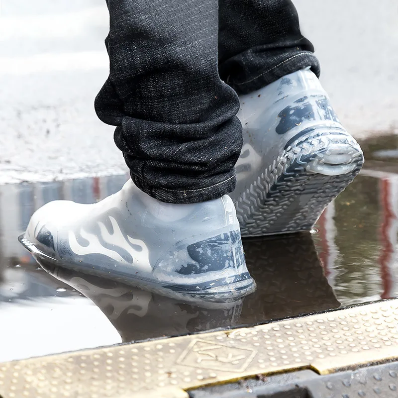 Transparent Recyclable Silicone Overshoes Reusable Waterproof Rainproof Shoes Covers Rain Boots Non-slip Washable Outdoor S/M/L
Transparent Recyclable Silicone Overshoes Reusable Waterproof Rainproof Shoes Covers Rain Boots Non-slip Washable Outdoor S/M/L