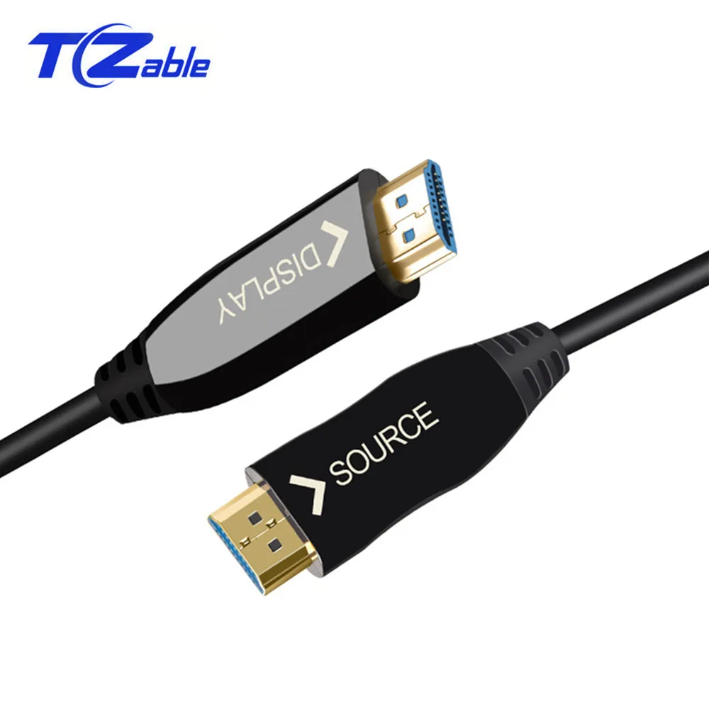 Кабель HDMI 2 1 дюйма оптический кабель Ultra HD 8K 120 Гц аудиокабель 48Gbs HDR для