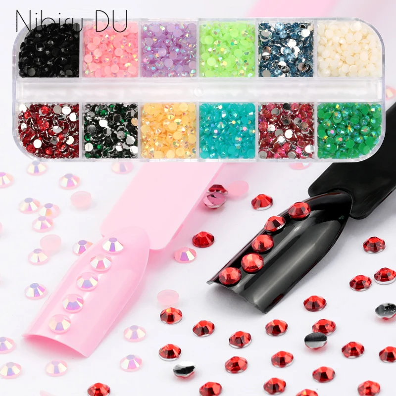 Nail Art Rhinestones 3D Silver 2mm Round Mix Colors Resin Acrylic Decorations Glitters Nail Decoration Craft In Box
Nail Art Rhinestones 3D Silver 2mm Round Mix Colors Resin Acrylic Decorations Glitters Nail Decoration Craft In Box