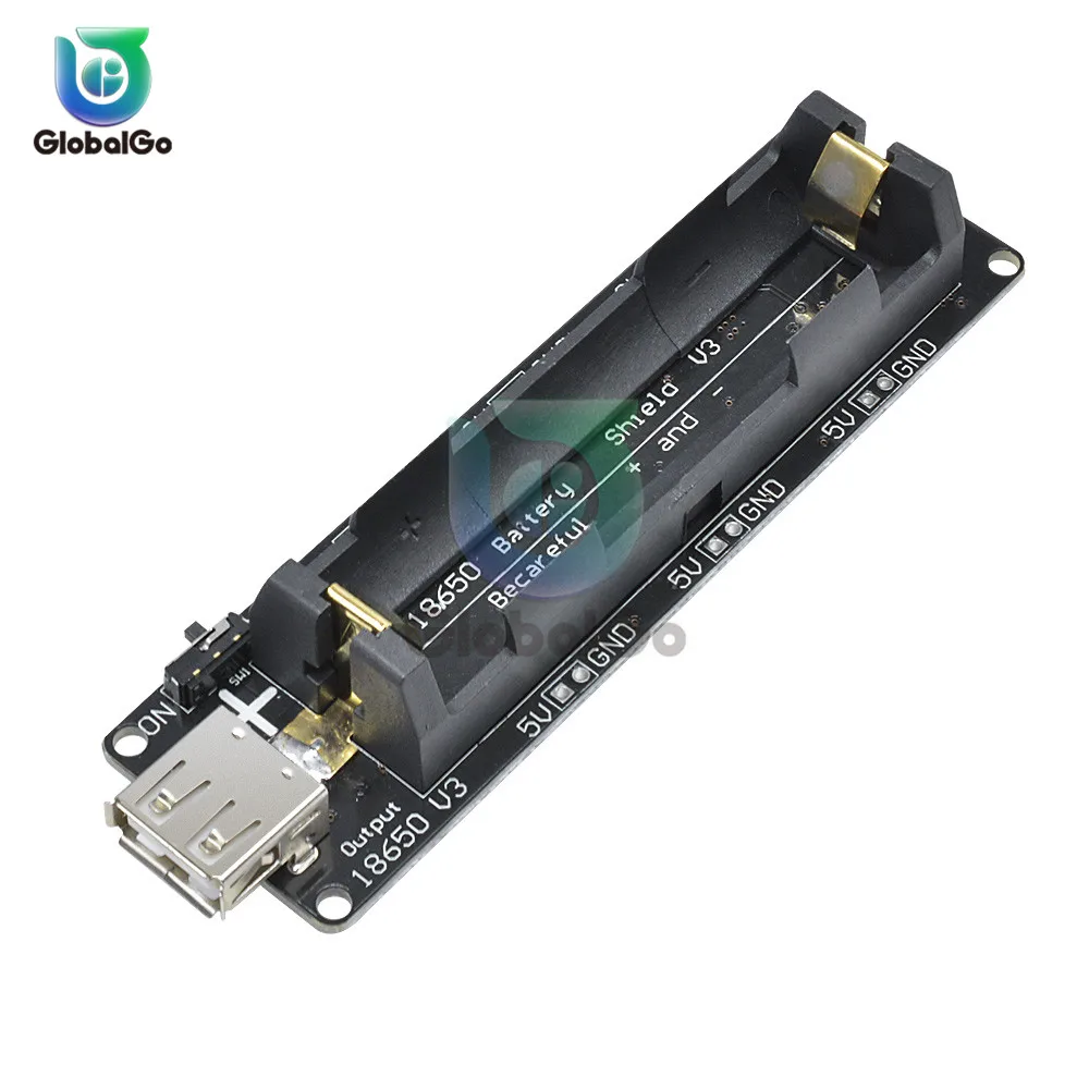 ESP32 ESP32S V3 Type-A Micro USB 18650 Battery Charge Shield Board Battery Holder Connector For Wemos For Raspberry Pi
ESP32 ESP32S V3 Type-A Micro USB 18650 Battery Charge Shield Board Battery Holder Connector For Wemos For Raspberry Pi