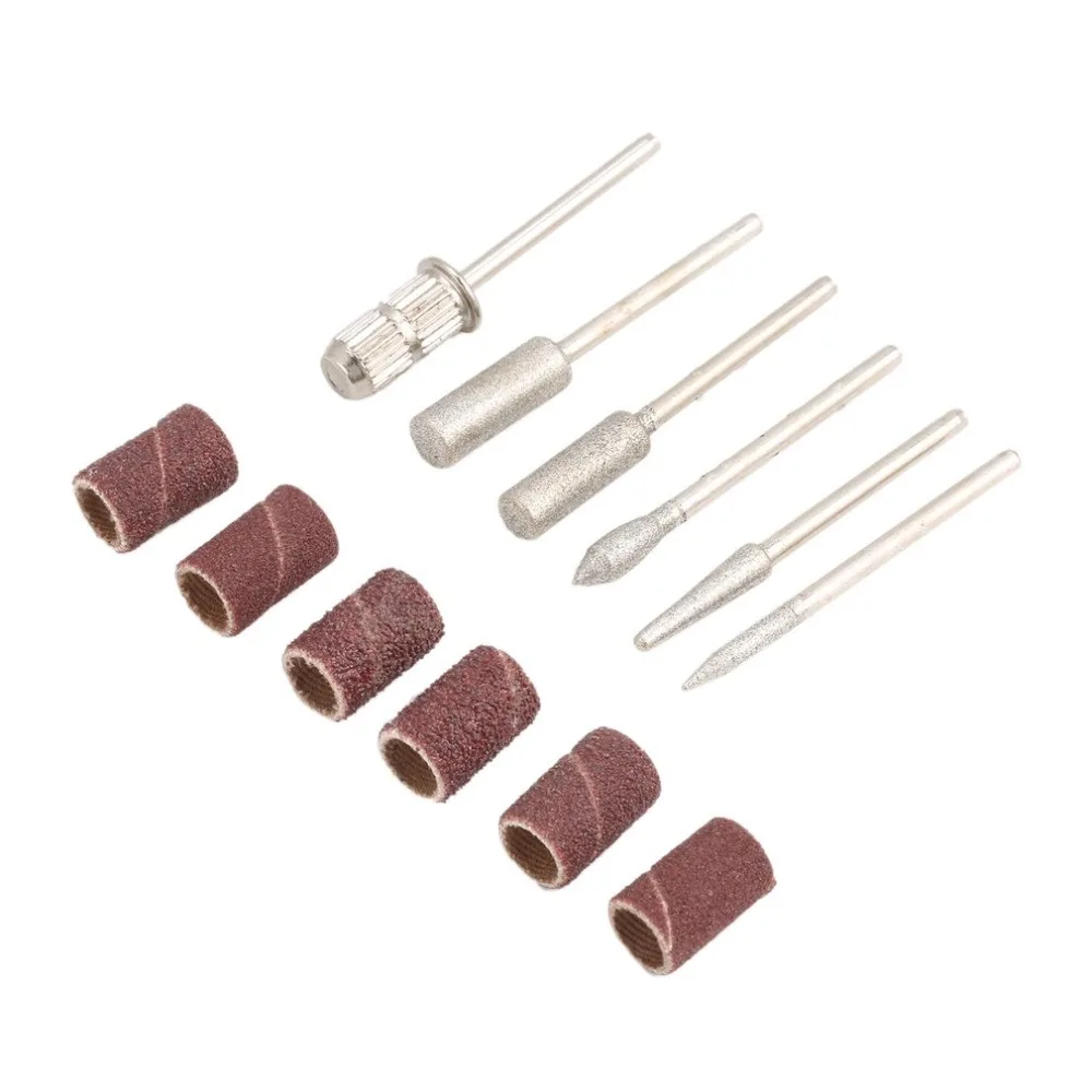 6 Styles Nail Art Drill Bit Set 6PCS Sanding Bands Electric Cutting Rotary Accessory Polishing Tools Pedicure Nail Supplies
6 Styles Nail Art Drill Bit Set 6PCS Sanding Bands Electric Cutting Rotary Accessory Polishing Tools Pedicure Nail Supplies