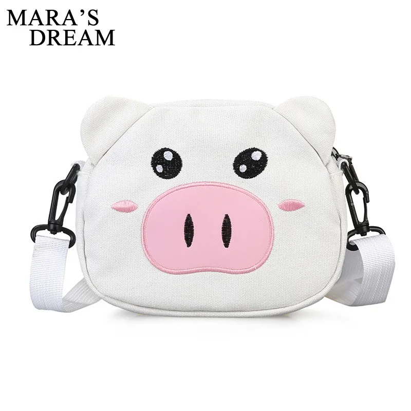 Mara's Dream 2019 New Embroidered Canvas Bag Female Student Cartoon Pig Bag Funny Fashion Shoulder Messenger Bag
Mara's Dream 2019 New Embroidered Canvas Bag Female Student Cartoon Pig Bag Funny Fashion Shoulder Messenger Bag