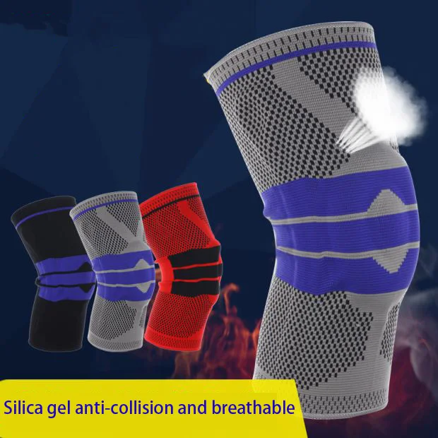 1pc Sport Knee Protector Spring Basketball Support Silicon Padded Knee Pads Patella Protector Protection Kneepad Sports Safety
1pc Sport Knee Protector Spring Basketball Support Silicon Padded Knee Pads Patella Protector Protection Kneepad Sports Safety