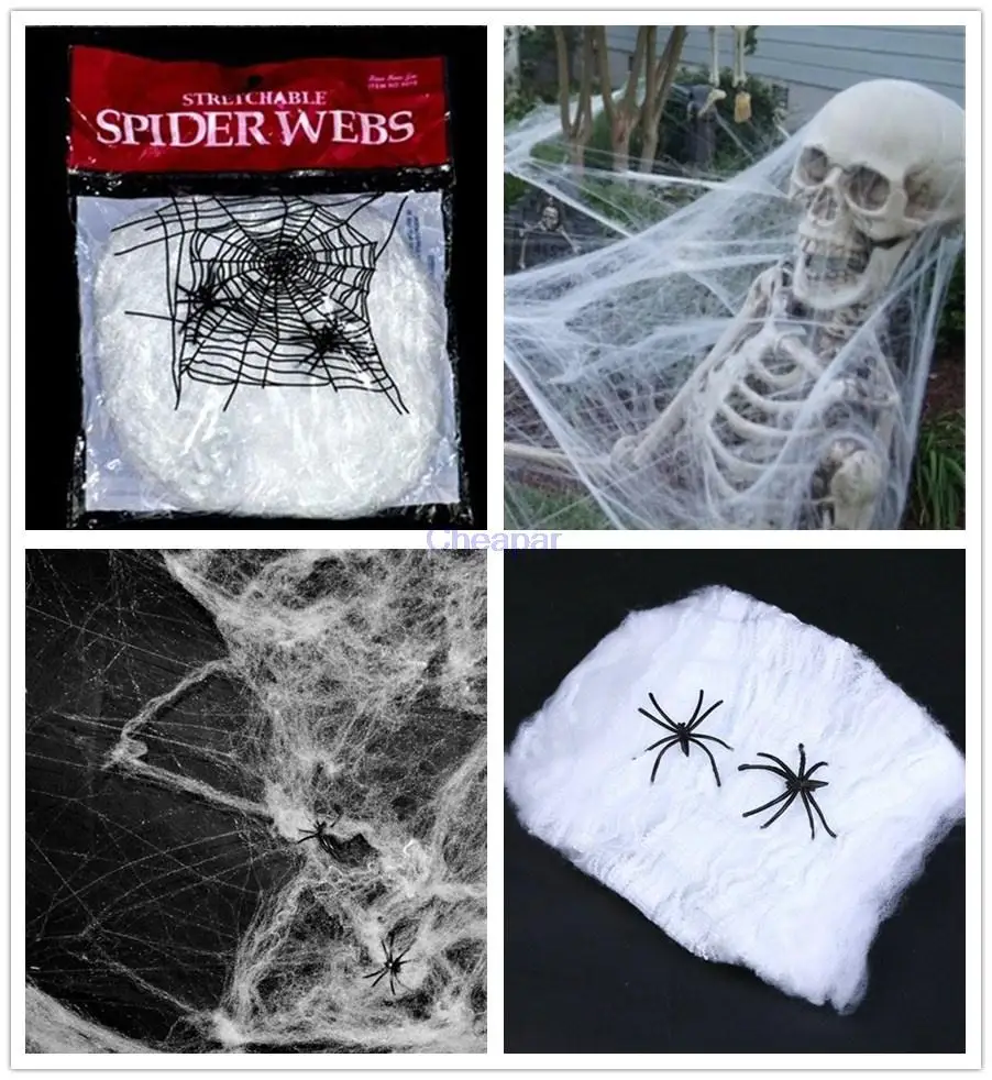 2017 Halloween Scary Party Scene Props White Stretchy Cobweb Spider Web Horror Halloween Decoration For Bar Haunted House
2017 Halloween Scary Party Scene Props White Stretchy Cobweb Spider Web Horror Halloween Decoration For Bar Haunted House