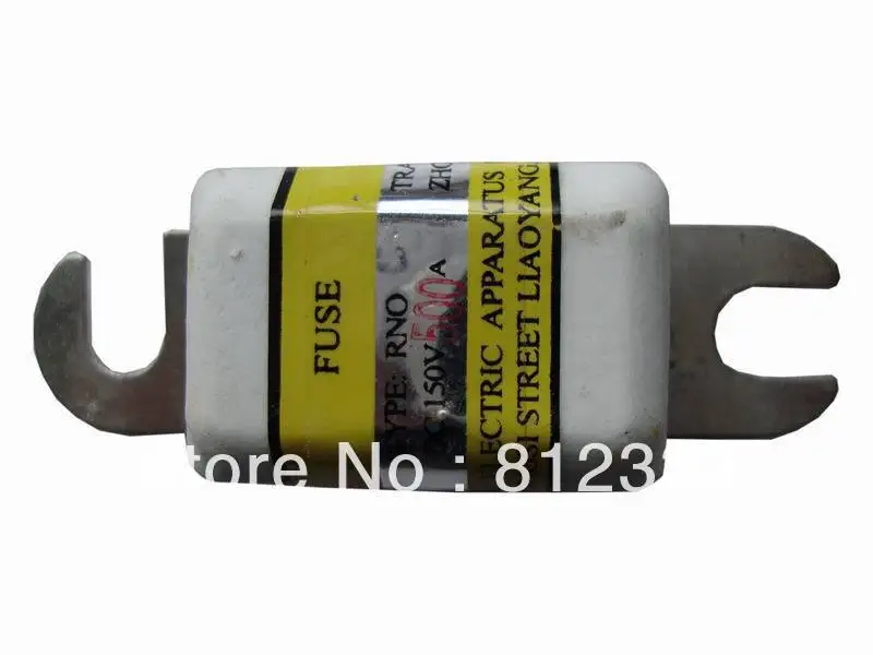 

ANL DC 150V 500A Bolt-on Fuse Ceramic Fuse 81*22 mm For Electric forklift Battery charger Pallet Truck Golf Cart Sightseeing car