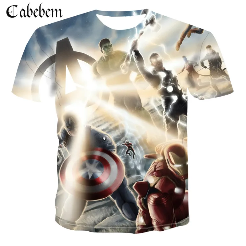 Selling explosions Avengers 4 final battle Marvel animation 3DT-shirt casual short sleeve Tshirt Unisex slim street clothing
Selling explosions Avengers 4 final battle Marvel animation 3DT-shirt casual short sleeve Tshirt Unisex slim street clothing