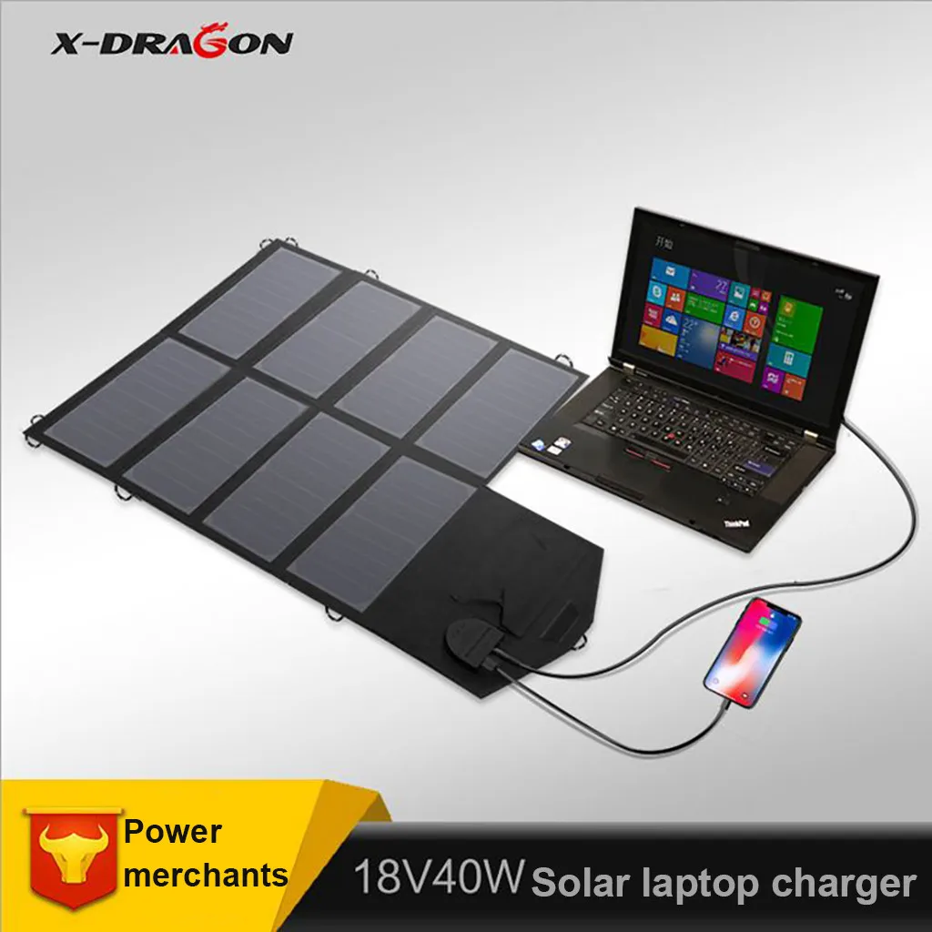 X-DRAGON 40W 60W Portable Highly Efficient Foldable and Waterproof Folding Solar Panel Computer adapter Car Charger Power Cable
X-DRAGON 40W 60W Portable Highly Efficient Foldable and Waterproof Folding Solar Panel Computer adapter Car Charger Power Cable