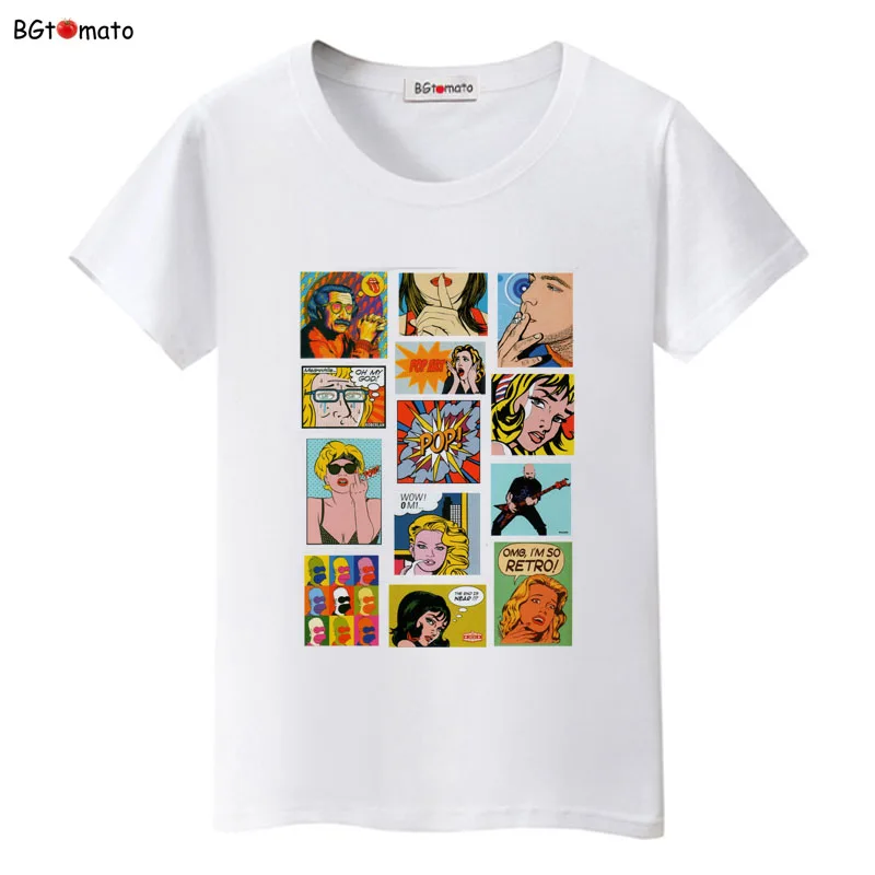 Popular American cartoon t shirts hot sale super fashion cool shirts for women comfortable soft casual tops
Popular American cartoon t shirts hot sale super fashion cool shirts for women comfortable soft casual tops