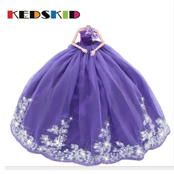 Princess Dress Gown Wedding dress For Barbie Doll Dress Girl Pretend Play Baby Girl Toy Gift Doll
Princess Dress Gown Wedding dress For Barbie Doll Dress Girl Pretend Play Baby Girl Toy Gift Doll