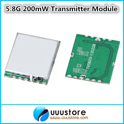 5.8G 5.8ghz 200mW 8CH Wireless AV Audio and Video Transmitter Module For FPV Aerial Photography Multicopter
5.8G 5.8ghz 200mW 8CH Wireless AV Audio and Video Transmitter Module For FPV Aerial Photography Multicopter