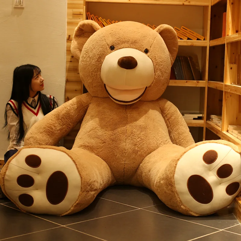 Unfilled 31 to 134 inch empty Giant bear skin Huge Semi-finished Plush Teddy Homemade Teddy Bearskin coat Raw Material
Unfilled 31 to 134 inch empty Giant bear skin Huge Semi-finished Plush Teddy Homemade Teddy Bearskin coat Raw Material