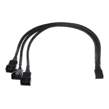 OPEN-SMART 30CM 4Pin to 3 Ways Y Splitter Cable Fan 4 Pin to 3x4Pin/3Pin Extension Cable for PC Computer Laptop Accessories
OPEN-SMART 30CM 4Pin to 3 Ways Y Splitter Cable Fan 4 Pin to 3x4Pin/3Pin Extension Cable for PC Computer Laptop Accessories