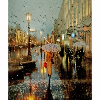 5D diy round Diamond Painting Rainy Days Cross Stitch Diamond Embroidery kits Diamond Mosaic home Decorative drill
5D diy round Diamond Painting Rainy Days Cross Stitch Diamond Embroidery kits Diamond Mosaic home Decorative drill