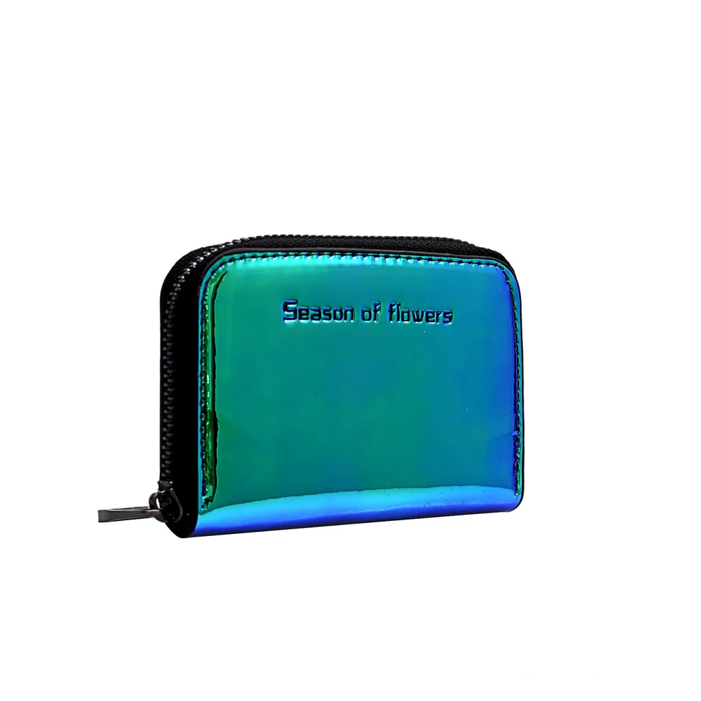 New Wallet Holographic Purse Laser Women Hologram Clutch Fashion Multi Color Short Length Mini Zipper Wallet Carteira
New Wallet Holographic Purse Laser Women Hologram Clutch Fashion Multi Color Short Length Mini Zipper Wallet Carteira
