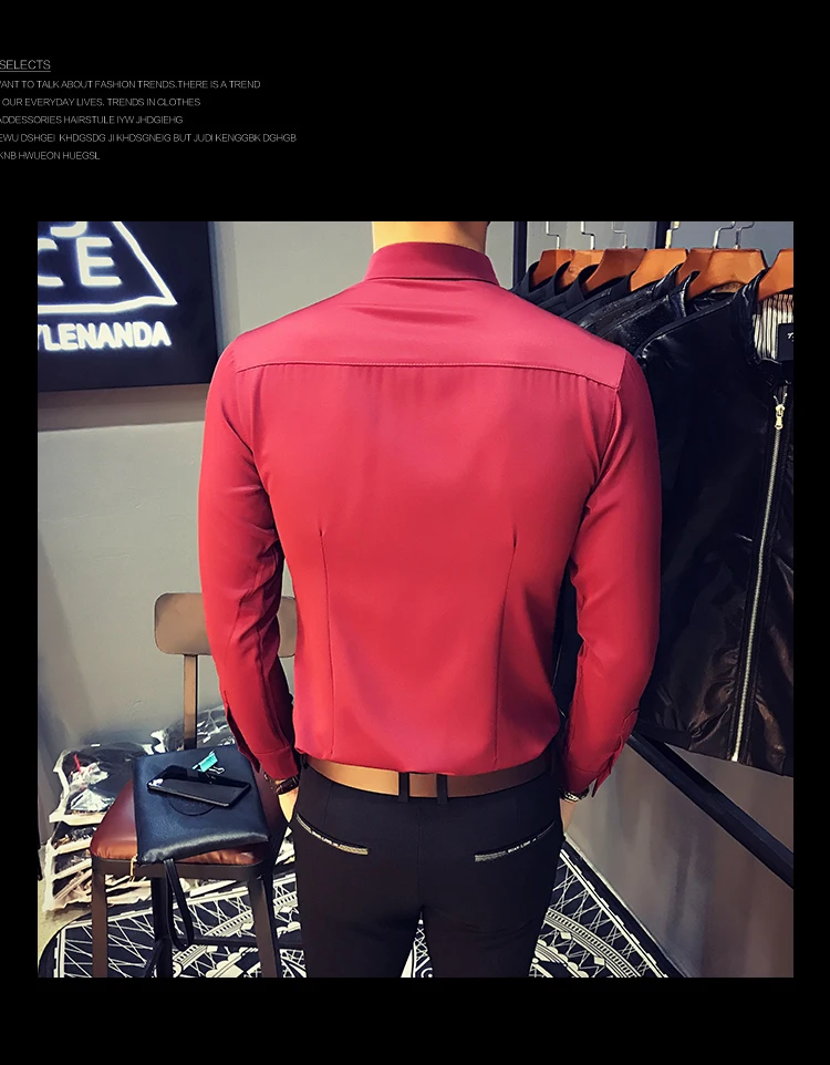 Camisa blanca plisada para hombre, camisas de esmoquin ajustadas, de manga larga, estilo inglés, informal, para fiesta Social y graduación, 5XL 11