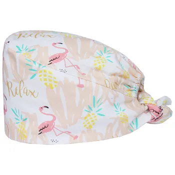 Flamingo Women's Medical Caps Surgical Scrub Hats Pattern Operating Room Surgeon Hat Dentist Beautician Work Cap Pure Cotton
Flamingo Women's Medical Caps Surgical Scrub Hats Pattern Operating Room Surgeon Hat Dentist Beautician Work Cap Pure Cotton