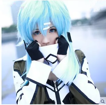 Sword Art Online Shino Cosplay Wig Gun Gale Online GGO Asada Cosplay Convention Event Wigs Blue Heat Resistant Synthetic Hair
Sword Art Online Shino Cosplay Wig Gun Gale Online GGO Asada Cosplay Convention Event Wigs Blue Heat Resistant Synthetic Hair