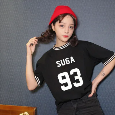 Summer fashion style printing kpop children bts bangtan member name or neck short sleeve loose T-shirt for girls (manga 16 cm)
Summer fashion style printing kpop children bts bangtan member name or neck short sleeve loose T-shirt for girls (manga 16 cm)