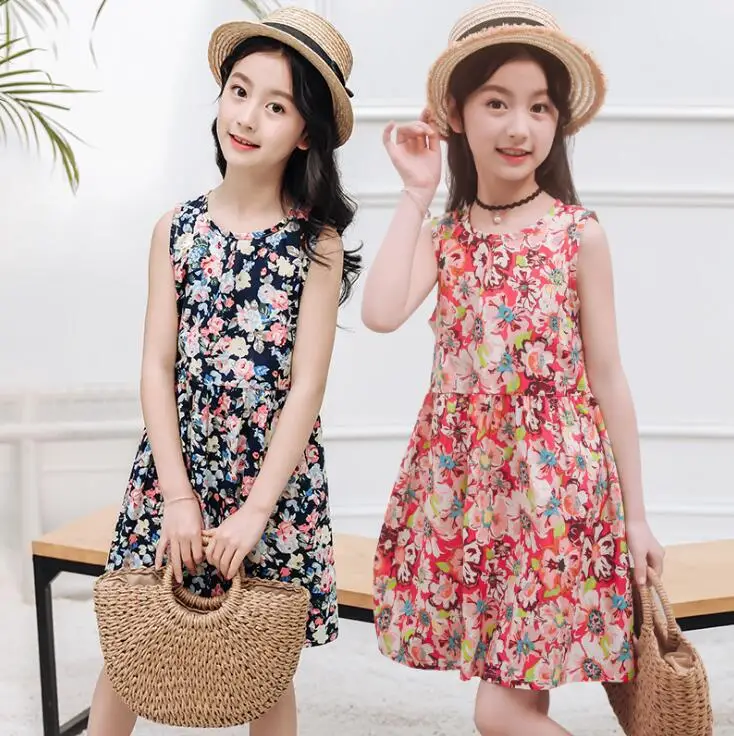 For 6 8 10 11 12 Years Kids Girls Summer Dress Big Girls Sleeveless Cotton Dresses Children Clothes Printed Bohemia Sundress
For 6 8 10 11 12 Years Kids Girls Summer Dress Big Girls Sleeveless Cotton Dresses Children Clothes Printed Bohemia Sundress