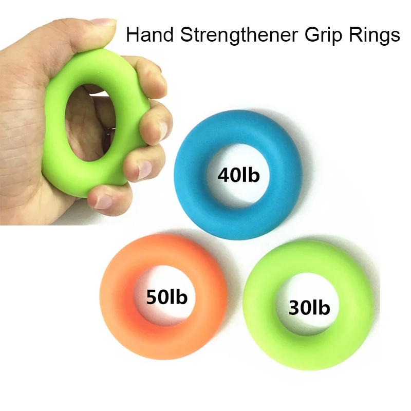 3Pcs/lot Hand Strengthener Grip Rings 30-50LB Colors Available To Use Round Shaped Ergonomic Design For Men & Women of All Ages
3Pcs/lot Hand Strengthener Grip Rings 30-50LB Colors Available To Use Round Shaped Ergonomic Design For Men & Women of All Ages