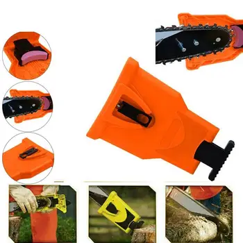 Chainsaw Teeth Sharpener Sharpens Portable Durable Easy File PowerSharp Bar-Mount Fast Grinding Chainsaw Chain Sharpener Tool
Chainsaw Teeth Sharpener Sharpens Portable Durable Easy File PowerSharp Bar-Mount Fast Grinding Chainsaw Chain Sharpener Tool