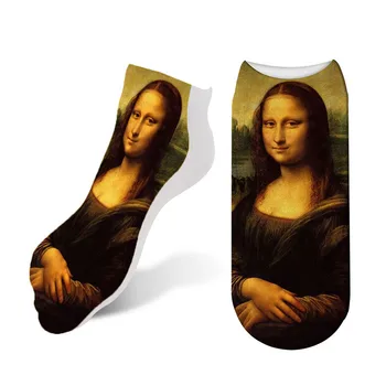 New 3D Retro Painting Art Socks Women Funny Novelty Socks HOT Van Gogh Mona Lisa Ankle Socks Female Harajuku Women 7S-ZWS50
New 3D Retro Painting Art Socks Women Funny Novelty Socks HOT Van Gogh Mona Lisa Ankle Socks Female Harajuku Women 7S-ZWS50