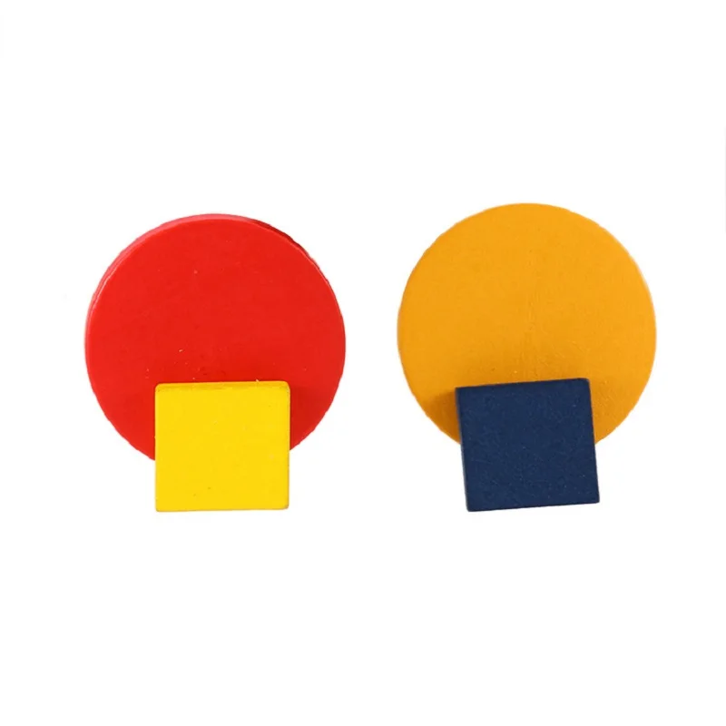 Dayoff Korea Vintage Geometric Wood Stud Earrings Women Jewelry Geometric Splice Temperament Earstud Contrast Color Earring E508
Dayoff Korea Vintage Geometric Wood Stud Earrings Women Jewelry Geometric Splice Temperament Earstud Contrast Color Earring E508