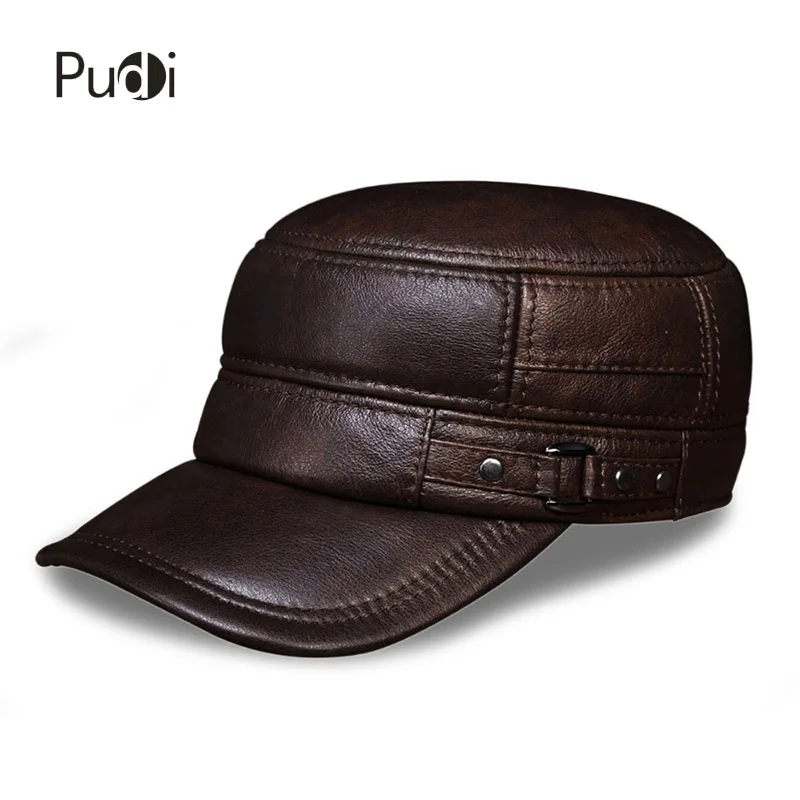 HL064 Men's genuine leather baseball cap hat brand new spring real cow leather military caps hats
HL064 Men's genuine leather baseball cap hat brand new spring real cow leather military caps hats