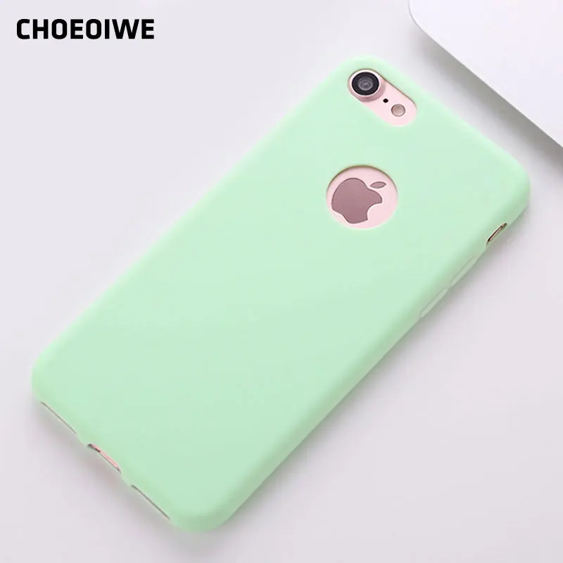 CHOEOIWE i7 Soft TPU Phone Cases for iPhone 7 4.7inch Silicone Case Cute Candy Colors Pink Mint Case Shell Cover Capa Fundas
CHOEOIWE i7 Soft TPU Phone Cases for iPhone 7 4.7inch Silicone Case Cute Candy Colors Pink Mint Case Shell Cover Capa Fundas