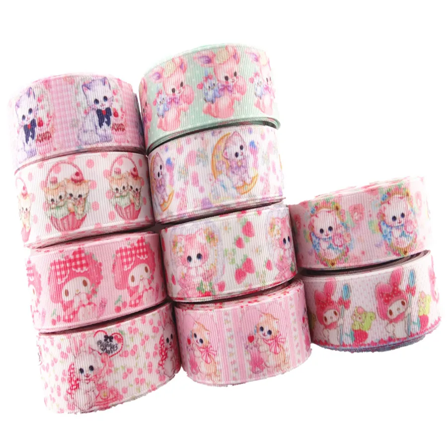 1" 25mm 50 yards Japanese cute animals printed grosgrain ribbon DIY hair bows handmade materials MD19022601
1" 25mm 50 yards Japanese cute animals printed grosgrain ribbon DIY hair bows handmade materials MD19022601