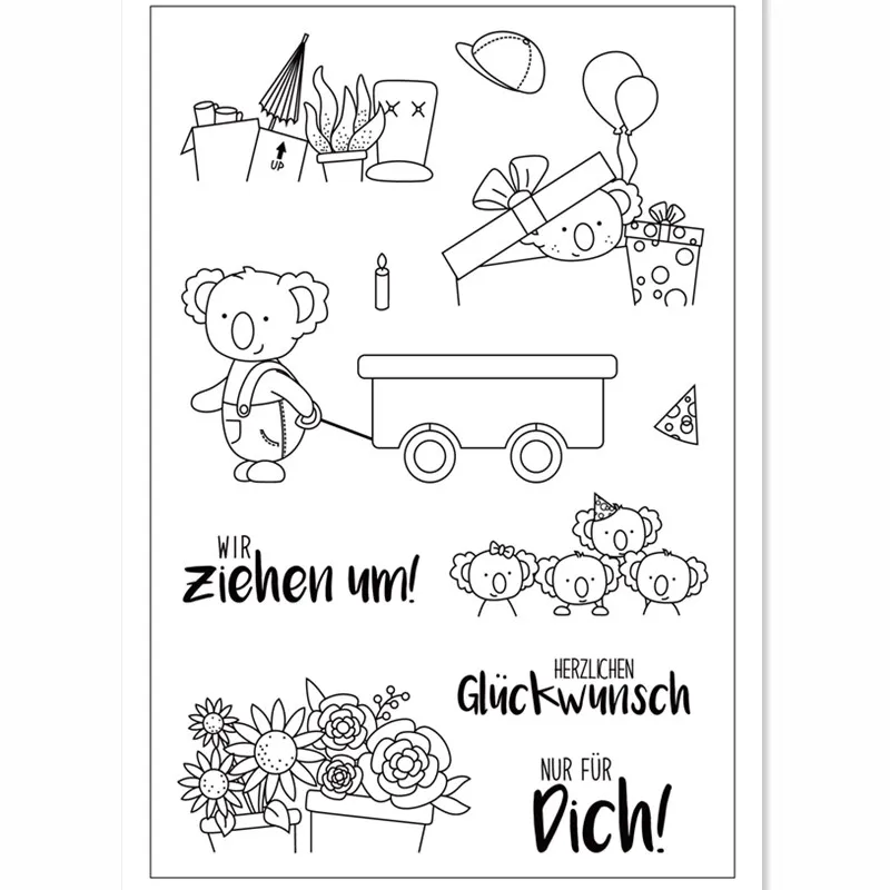 German Transparent Clear Silicone Stamps and metal cutting dies Seal for DIY scrapbooking/photo album Decorative
German Transparent Clear Silicone Stamps and metal cutting dies Seal for DIY scrapbooking/photo album Decorative