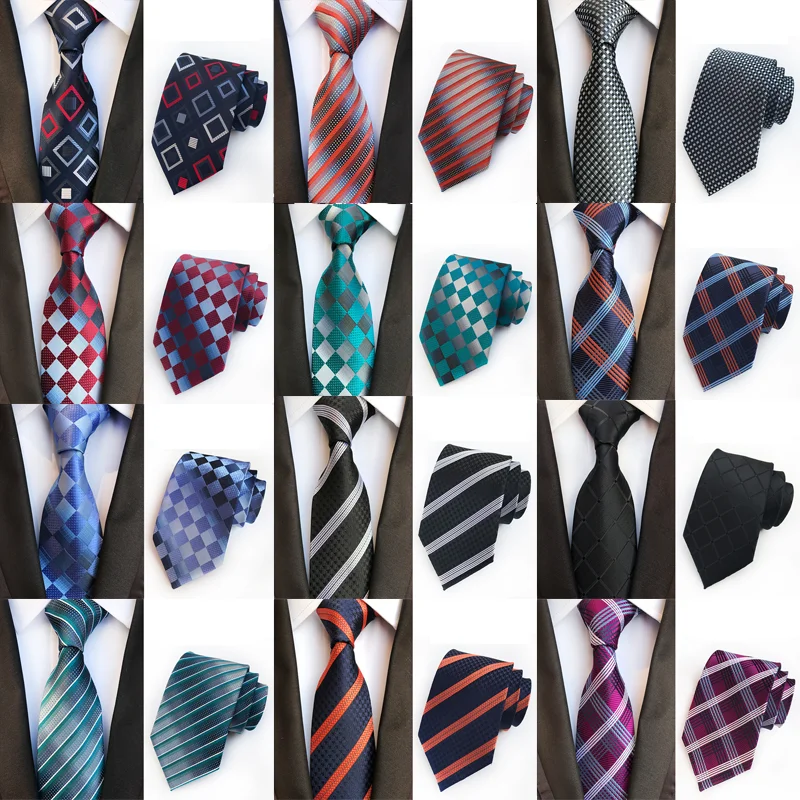 Upscale Men Necktie Plaid Tie Man Business Party Wedding Neckcloth Neckwear Gravata Holiday Festival Gifts Accessories 8CM Tie
Upscale Men Necktie Plaid Tie Man Business Party Wedding Neckcloth Neckwear Gravata Holiday Festival Gifts Accessories 8CM Tie