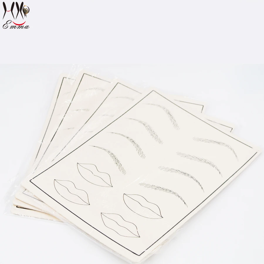 Wholesale - 5pcs/lot Tattoo Eyebrow Lip Practice Skin Mixed Design for makeup tattoo practice high quality free shipping
Wholesale - 5pcs/lot Tattoo Eyebrow Lip Practice Skin Mixed Design for makeup tattoo practice high quality free shipping
