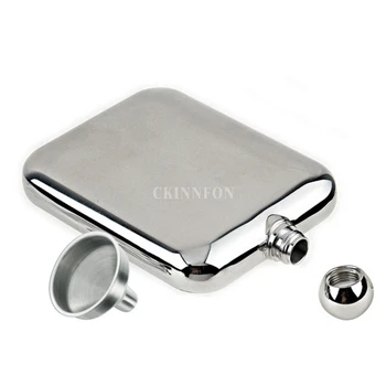 100Pcs/Lot Stainless Steel Hip Flask 6oz/170ml Outdoor Portable Hip Flask Mirror Polished Wine Pot Alcohol Flagon With Funnel
100Pcs/Lot Stainless Steel Hip Flask 6oz/170ml Outdoor Portable Hip Flask Mirror Polished Wine Pot Alcohol Flagon With Funnel