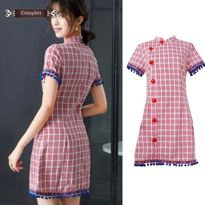 Летняя Блузка Мини платья женские милые Япония дизайн одежда Дата вечерние