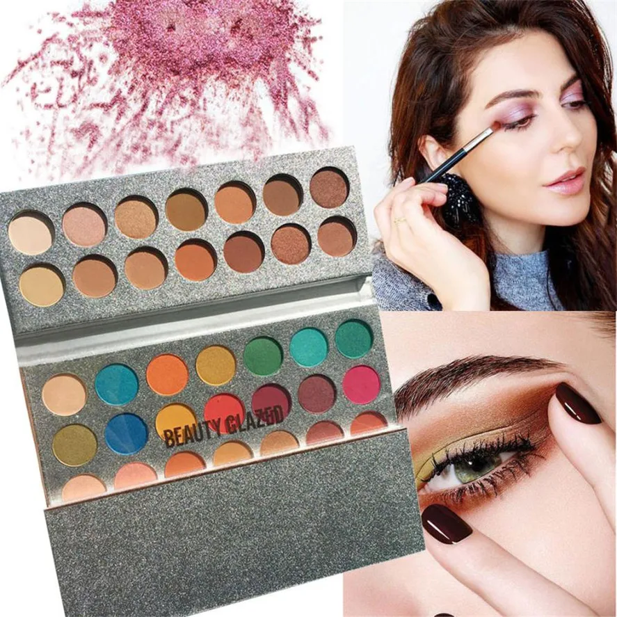 New Makeup Palette beauty glazed 1PC 63 Colors Shimmer Matte Eye Shadow Powder Palette Matte Eyeshadow Powder Cosmetic 35
New Makeup Palette beauty glazed 1PC 63 Colors Shimmer Matte Eye Shadow Powder Palette Matte Eyeshadow Powder Cosmetic 35