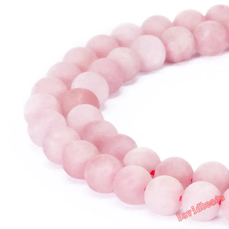 Fctory Price 4mm 6mm 8mm 10mm 12mm natural stone beads Round Gorgeous Matte Rose pink Quartz loose Beads For DIY Jewelry making
Fctory Price 4mm 6mm 8mm 10mm 12mm natural stone beads Round Gorgeous Matte Rose pink Quartz loose Beads For DIY Jewelry making