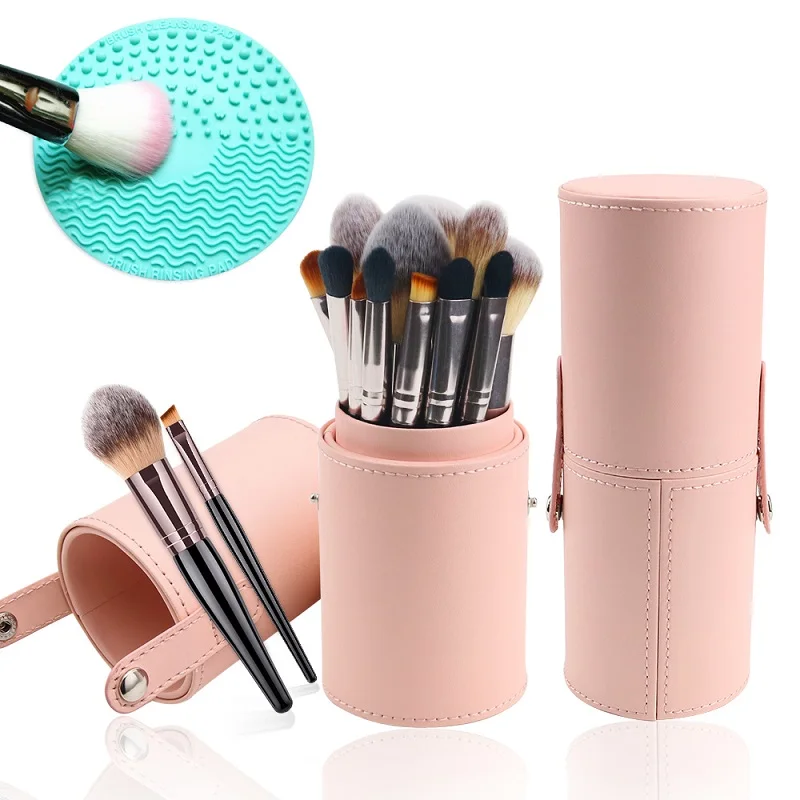 Pro 3pcs Set 12pcs Natural Makeup Brushes Powder Set with Storing Make Up Brushes Case Holder With Cosmetic Brush Cleaning Tools
Pro 3pcs Set 12pcs Natural Makeup Brushes Powder Set with Storing Make Up Brushes Case Holder With Cosmetic Brush Cleaning Tools