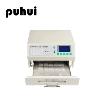 Puhui T-962 Benchtop Reflow Welding Machine IC Heater Soldering Equipment SMT lead-free smart Reflow Oven Patch Welding Furnace
Puhui T-962 Benchtop Reflow Welding Machine IC Heater Soldering Equipment SMT lead-free smart Reflow Oven Patch Welding Furnace