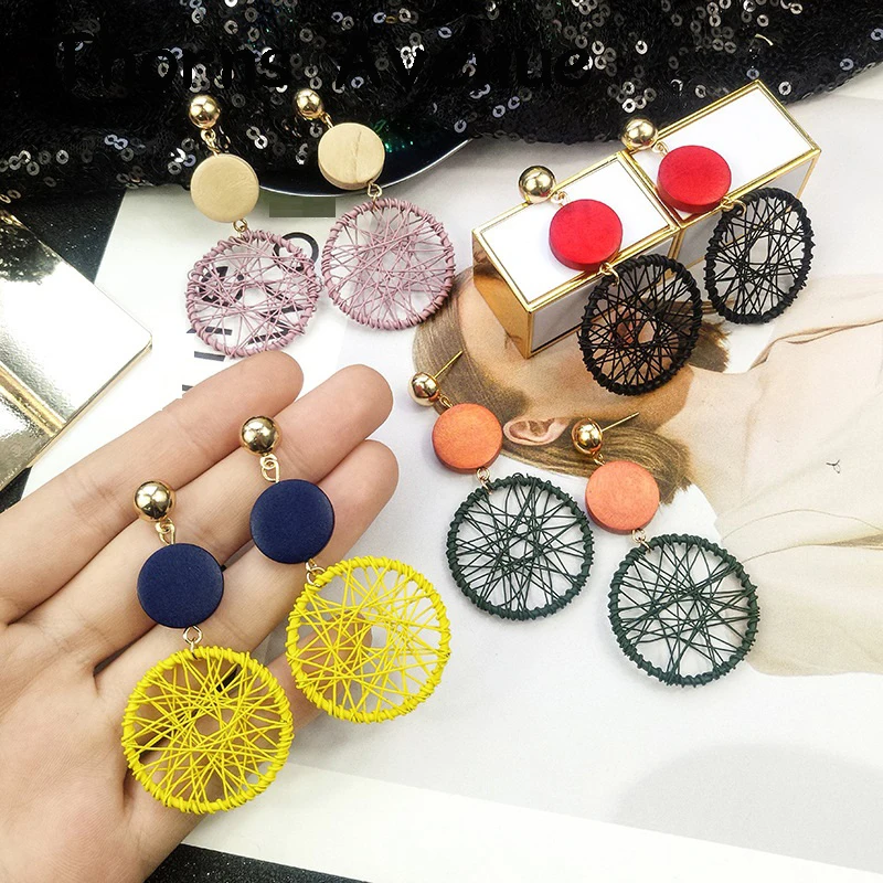 New Fashion Yellow Black Red Blue Green Color Tassel Earrings Bohemian Entic Vintage Drop Earrings For Women Girls Party Jewelry
New Fashion Yellow Black Red Blue Green Color Tassel Earrings Bohemian Entic Vintage Drop Earrings For Women Girls Party Jewelry