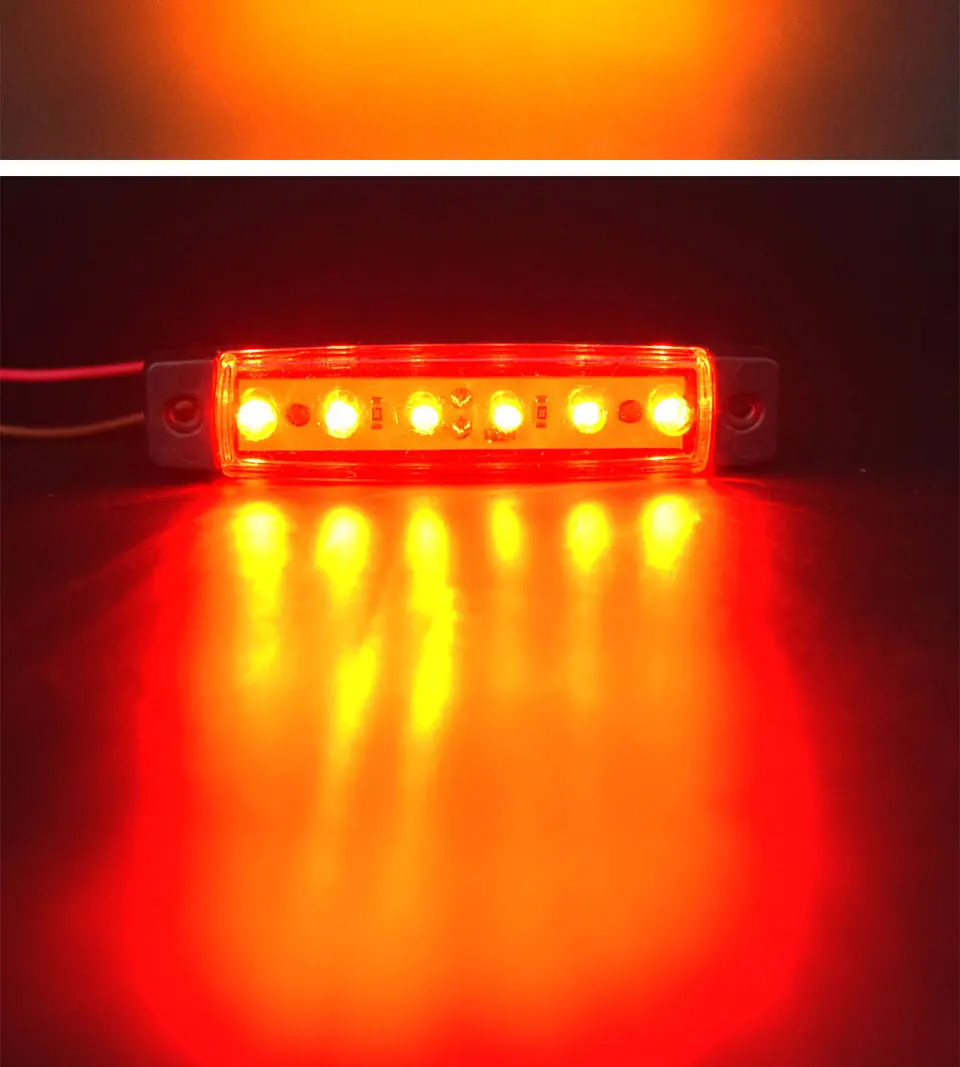 DC 12V 24V Auto External Light Source Red Blue Yellow Green White SMD LED Brake Lamps Truck Car Turn Signal Light Bulbs (10)