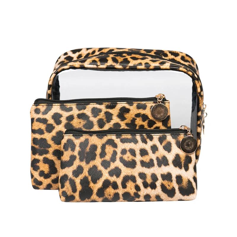 PU Leopard Cosmetic Bag Waterproof Women's Travel Toiletry Wash Bag Portable Beauty Make Up Lipsticks Holder Organizer Supplies
PU Leopard Cosmetic Bag Waterproof Women's Travel Toiletry Wash Bag Portable Beauty Make Up Lipsticks Holder Organizer Supplies