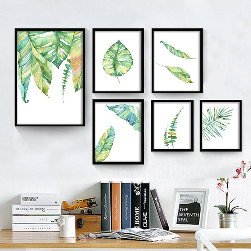 Watercolor Leaves Canvas Wall Art Painting Green Style Plant Nordic Posters and Prints Decorative Picture Modern Home Decoration
Watercolor Leaves Canvas Wall Art Painting Green Style Plant Nordic Posters and Prints Decorative Picture Modern Home Decoration
